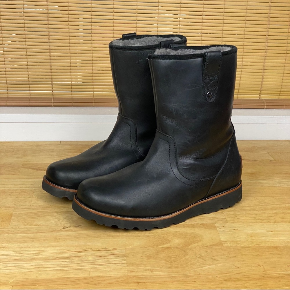 UGG Men’s Hendren Waterproof Black Winter Boot